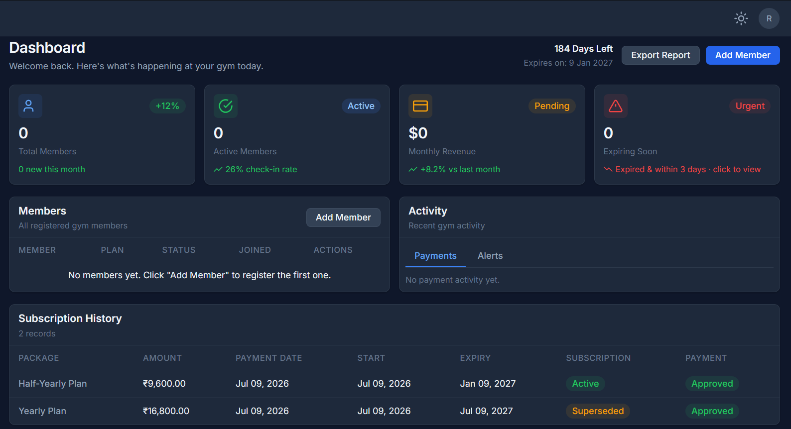 Operations Dashboard